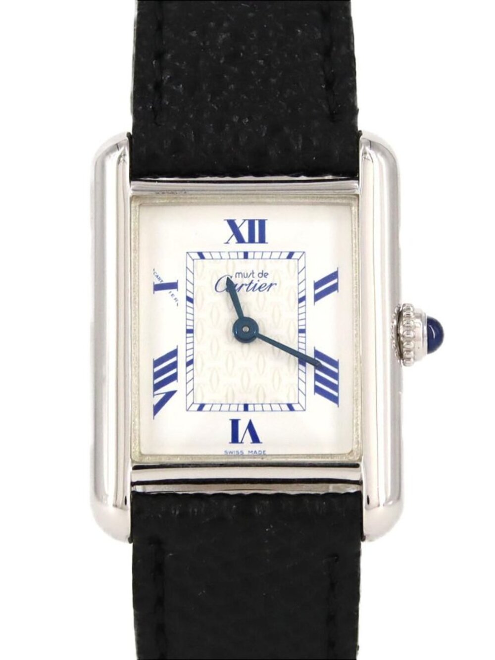 Cartier Must Tank SM Silver Quartz Watch